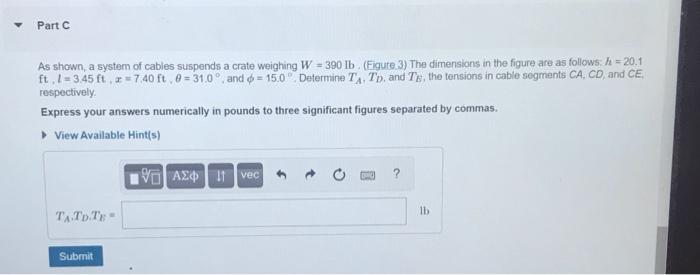 Solved Learning Goal: To use the conditions of equilibrium | Chegg.com