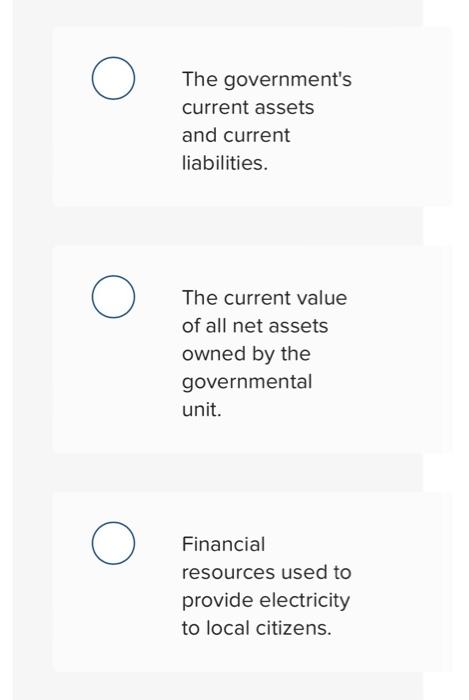 What Are Included In The Term Current Financial Resources