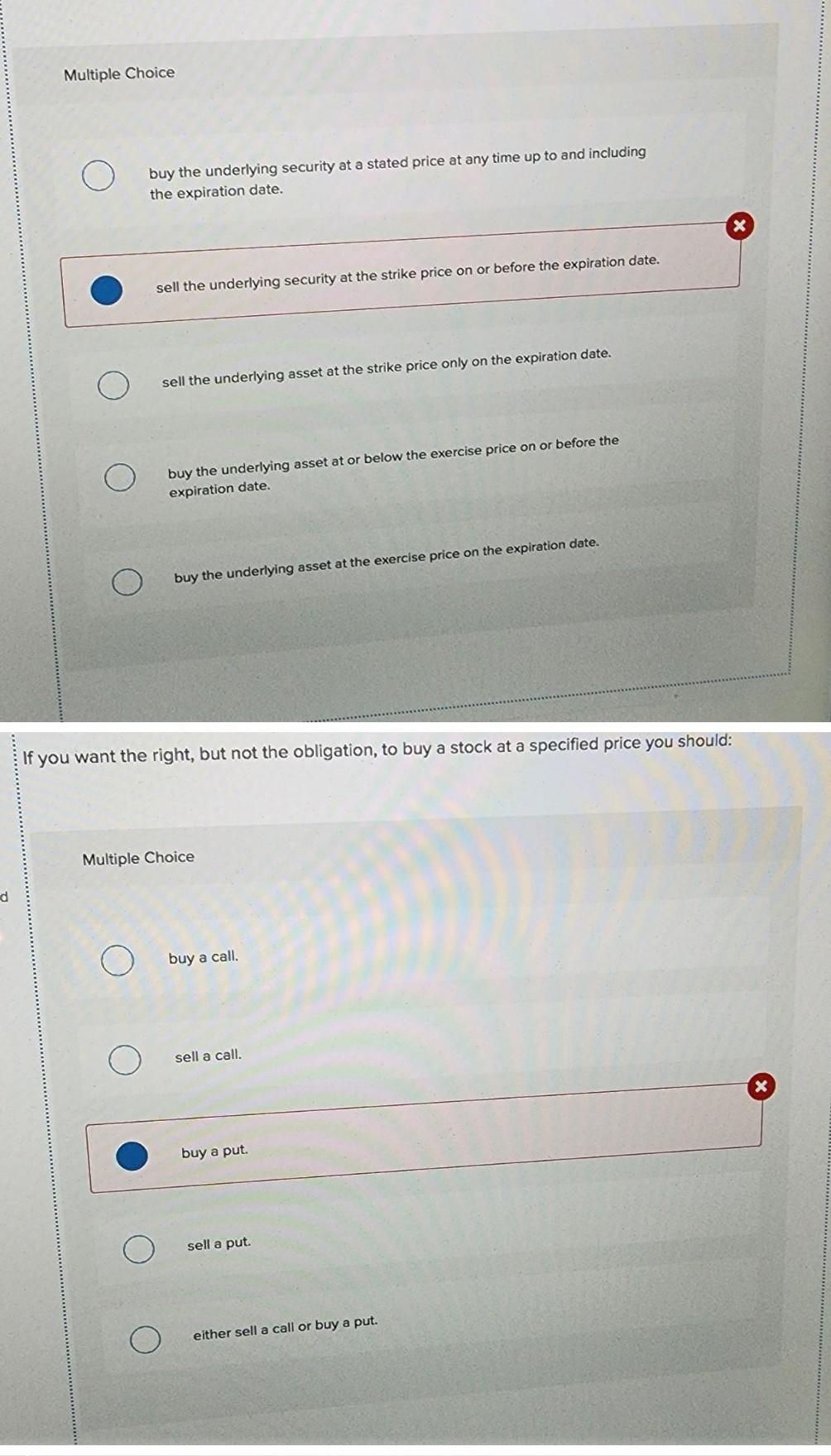 Solved I asked for these 2 questions last time because I got | Chegg.com