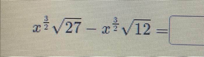 Solved x2327−x2312= | Chegg.com