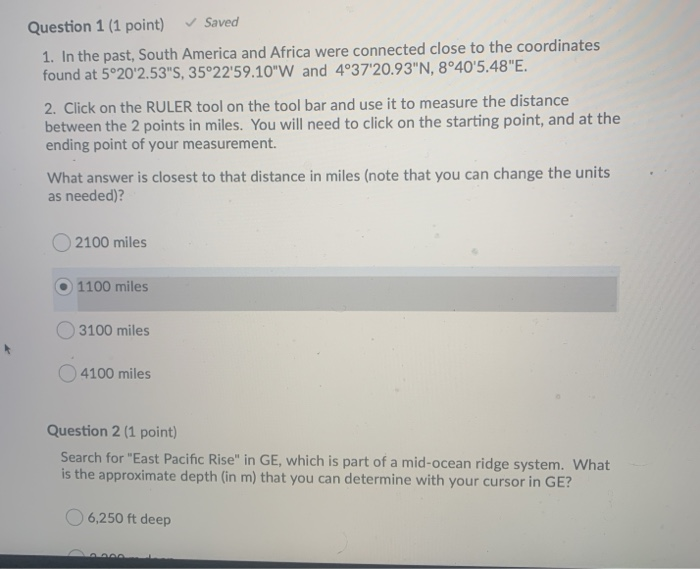 RULER / Measurement Problem - what's the distance between the 2 points? 