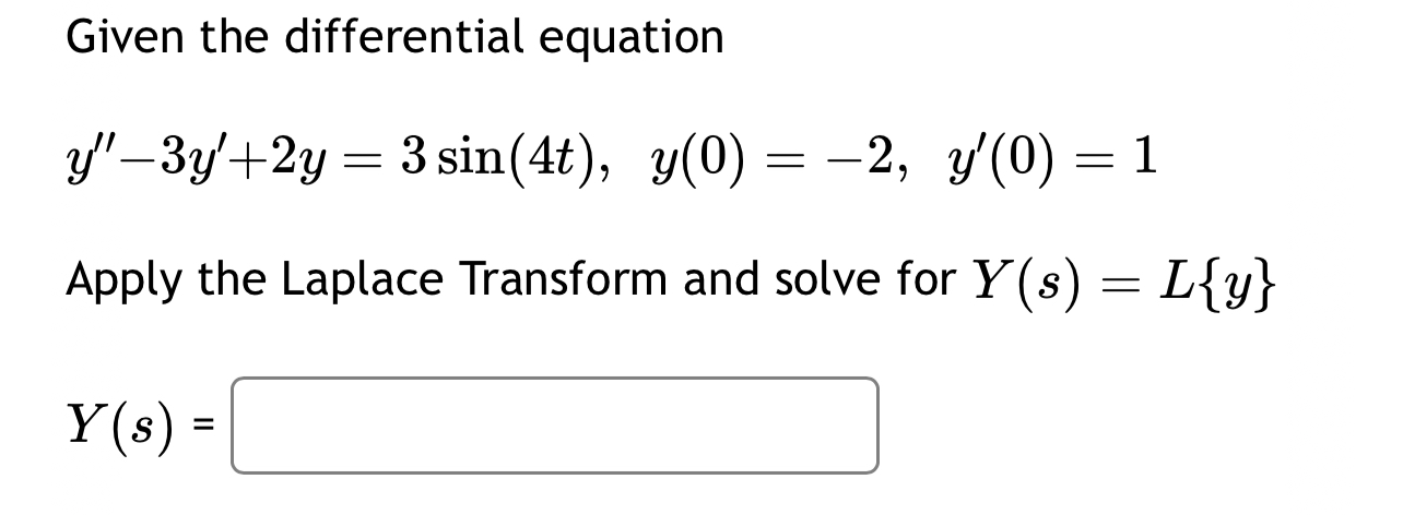 Solved Given the differential | Chegg.com