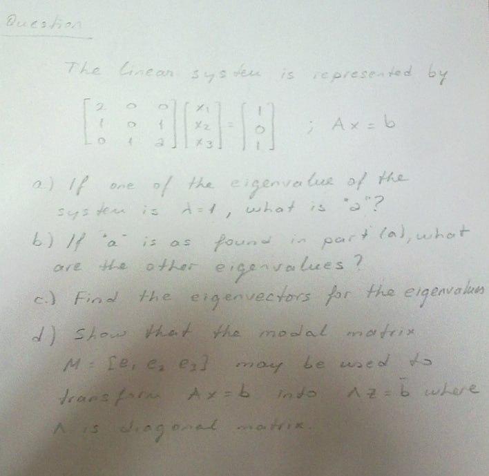 Solved Please Solve The Following Question. | Chegg.com