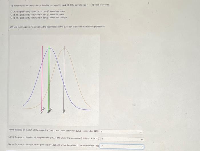 Solved options for h)- probability of making a type I error- | Chegg.com