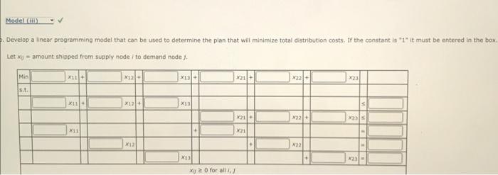 Solved ≡−⋯Ξ §Develop a linear programming model that can be | Chegg.com