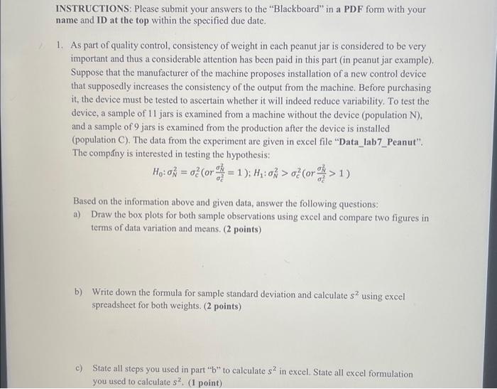 Solved INSTRUCTIONS: Please submit your answers to the | Chegg.com