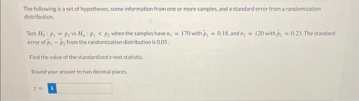 Solved The following is a set of hypotheses, some | Chegg.com