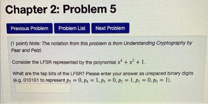 Solved (1 point) Note: The notation from this problem is | Chegg.com