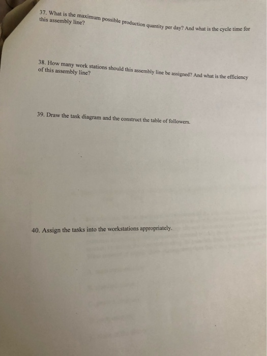 Solved Problem 37-Problem 40 are based on the following | Chegg.com