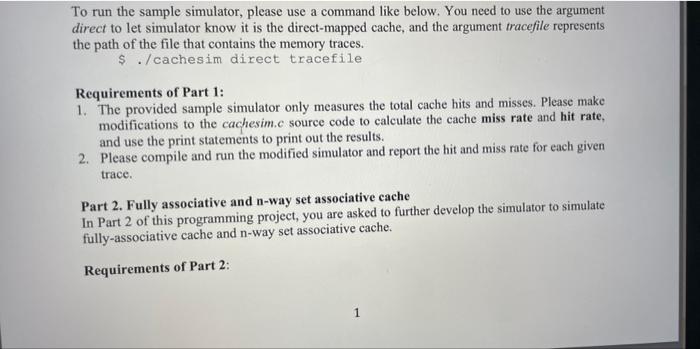 Solved In this programming project, you are asked to develop | Chegg.com