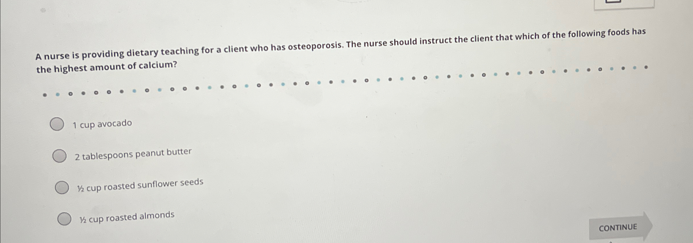 Solved A nurse is providing dietary teaching for a client | Chegg.com