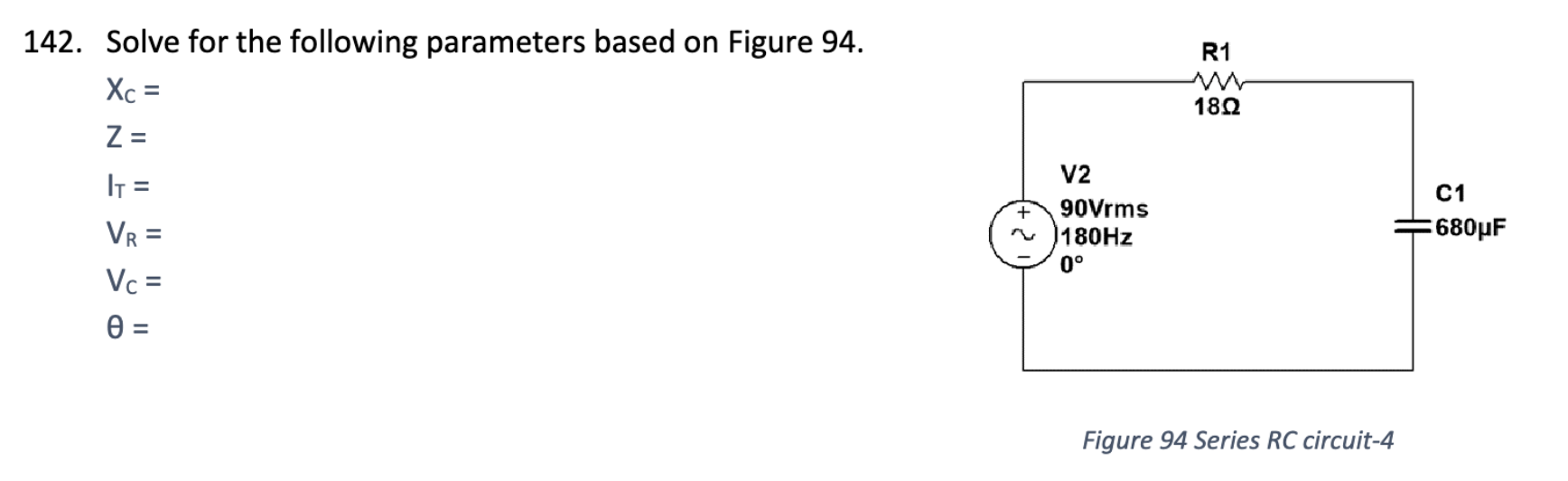 Solved Solve for the following parameters based on Figure | Chegg.com