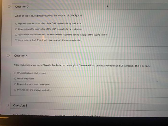Solved Question 3 Which of the following best describes the | Chegg.com