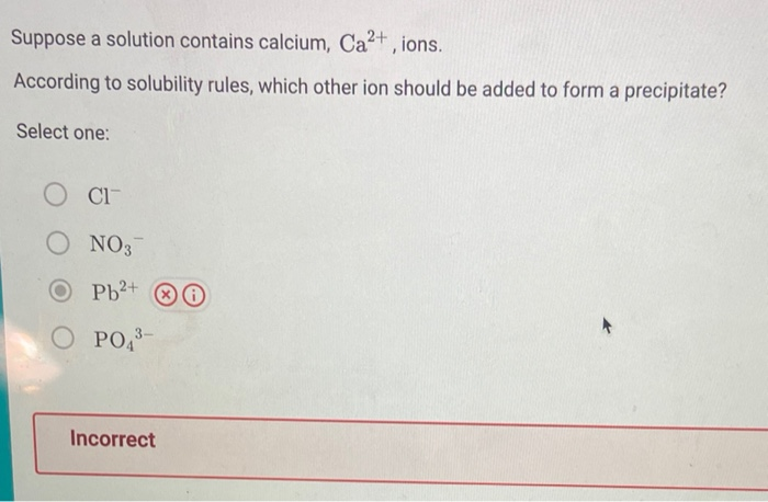 Solved Suppose You Are Studying An Unknown Solution Based On | Chegg.com