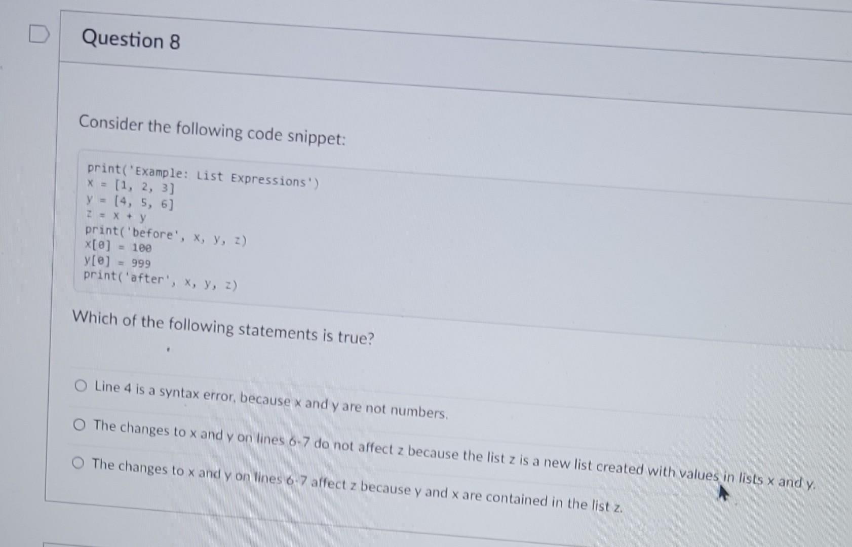 Which Of The Following Statements About Stretching Is Not True Solved Which of the following statements is true? Line 5 is | Chegg.com
