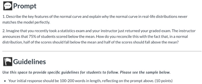 Solved Prompt 1. Describe the key features of the normal | Chegg.com