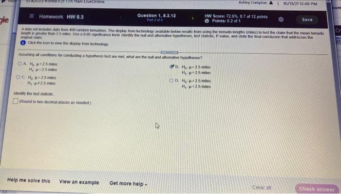 Solved Points: U. 1 of gle A data set includes data from | Chegg.com