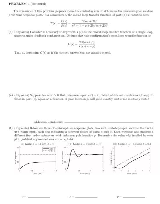 Solved PROBLEM 1 (60 points) Each step of this problem | Chegg.com