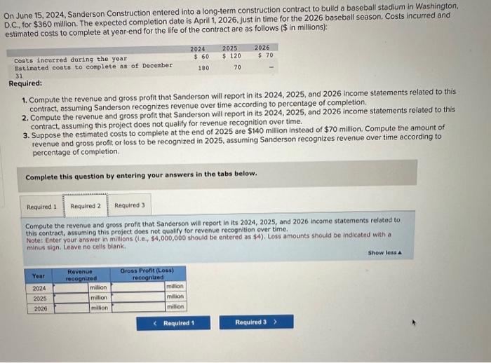 Solved Complete this question by entering your answers in