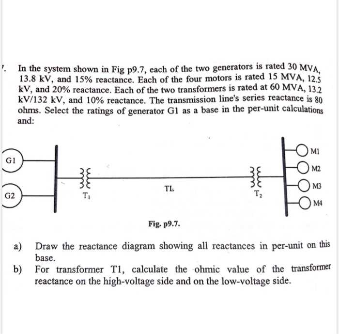 Solved In the system shown in Fig p9.7, each of the two | Chegg.com