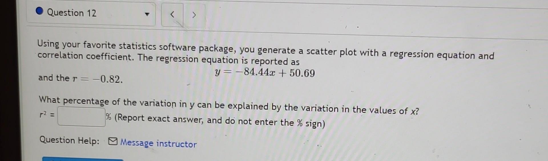 Solved Using Your Favorite Statistics Software Package You Chegg Solved using your favorite statistics software package you chegg