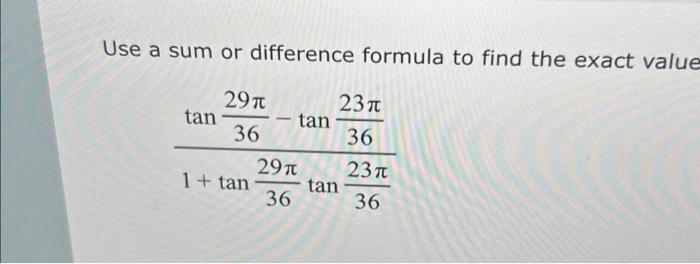 How do you evaluate tan(23π​)?