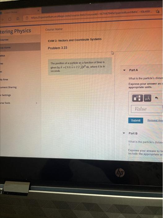 Solved Review | Constant Part A The components of vector | Chegg.com