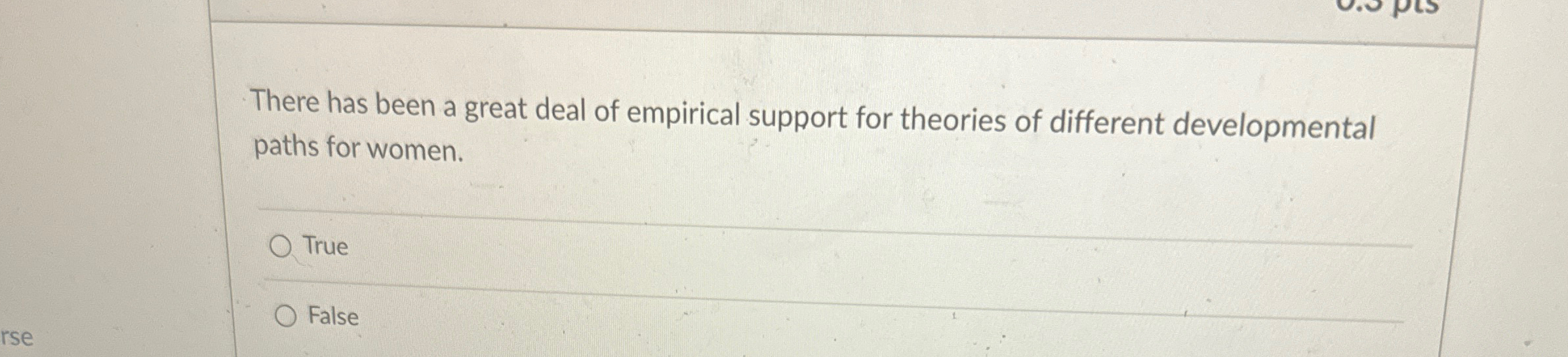 Solved There has been a great deal of empirical support for | Chegg.com