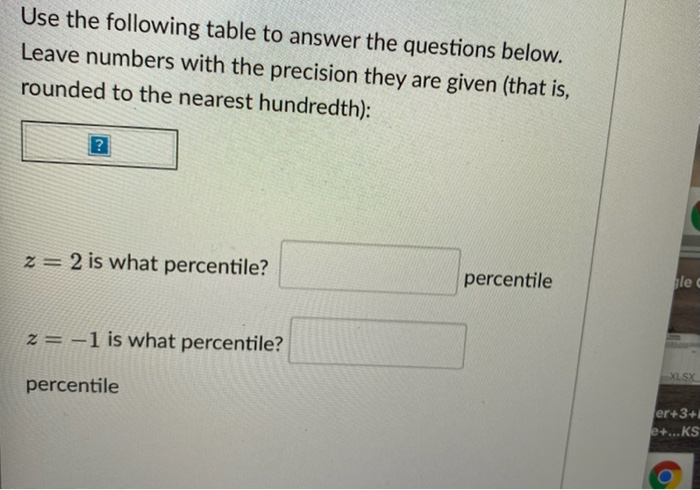 Solved Use the following table to answer the questions | Chegg.com