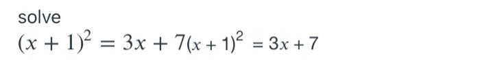 Solved 1. Solve the equation below, and show all your steps | Chegg.com
