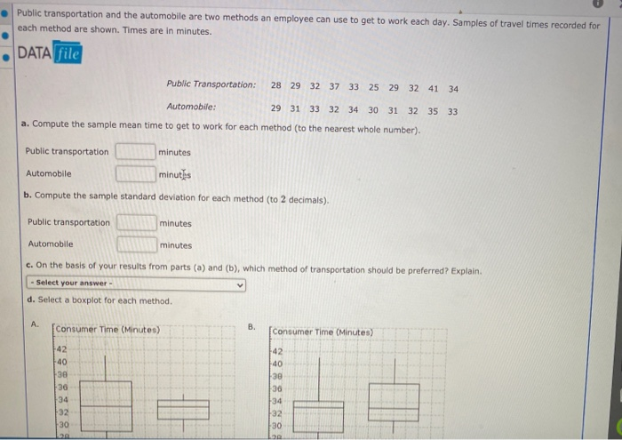 solved-public-transportation-and-the-automobile-are-two-chegg