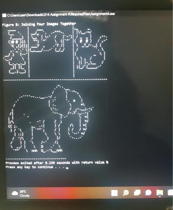 Solved 5. Join Images Horizontally Your program should | Chegg.com