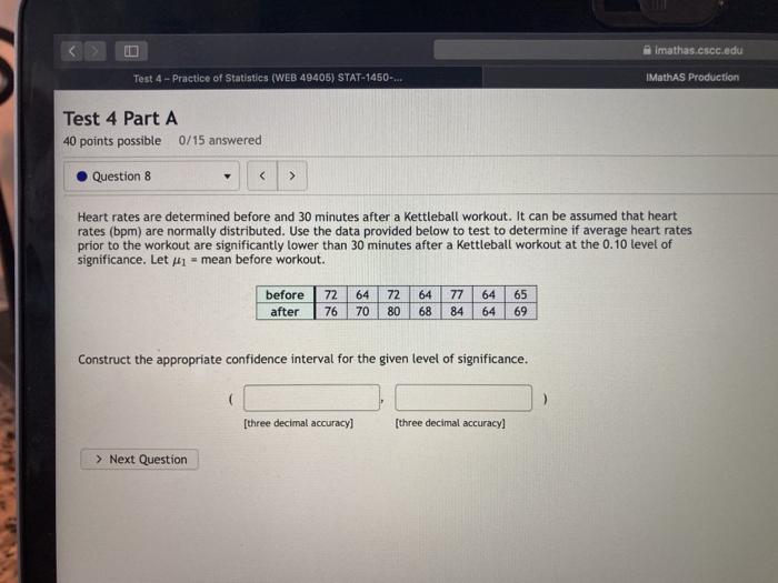 Solved 40 points possible 0/15 answered Question 7 > You are | Chegg.com
