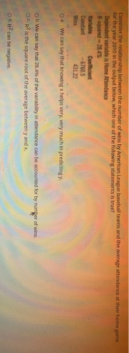 Solved A study was conducted to determine the relationship | Chegg.com