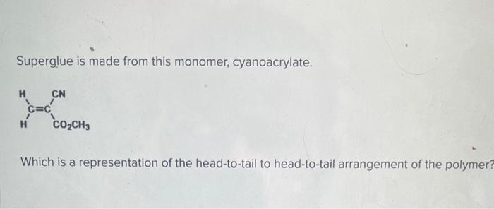 Cyanoacrylate monomer deals