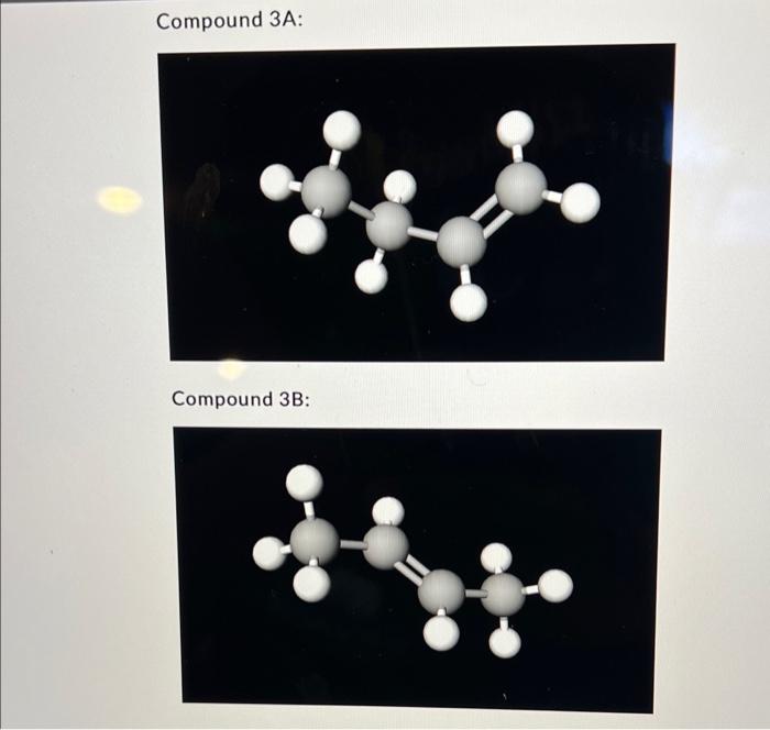 Solved Compound 1A: Compound 1B:Compound 2A: Compound | Chegg.com