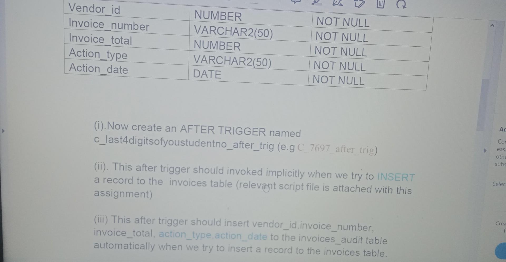 Solved For example, if we try to insert this record to the | Chegg.com