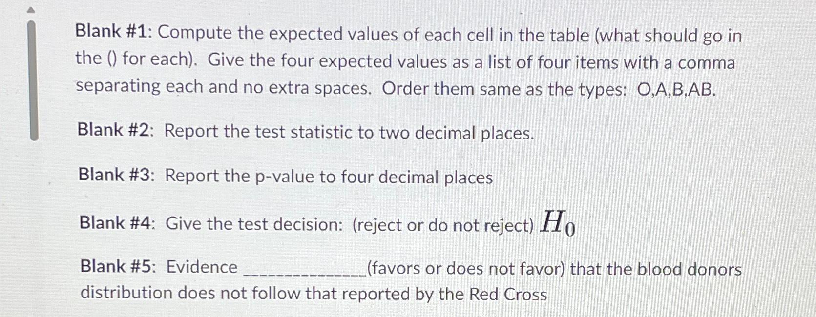 1.The American Red Cross Says That About 45% ﻿of The | Chegg.com