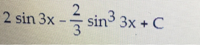 Solved Evaluate Using Product Of Powers Of Sines And Cosines 5855