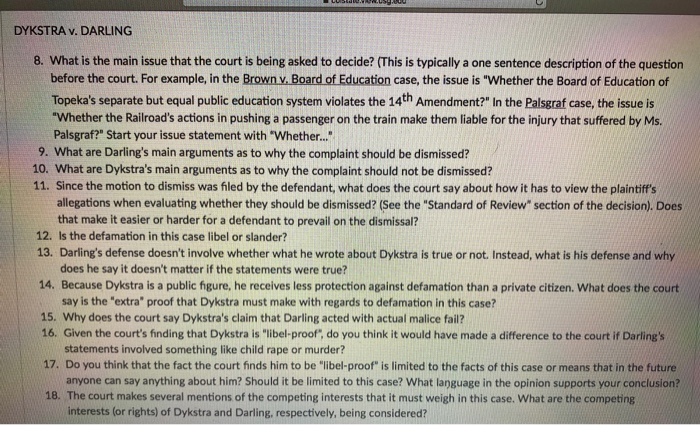 Dykstra's libel suit dismissed: Reputation 'so tarnished that it cannot be  further injured