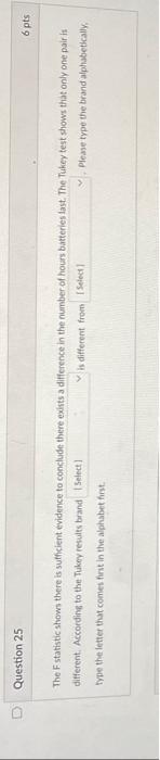 Solved Use the following information to answer question 25. | Chegg.com