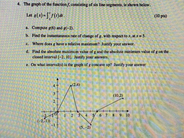 Solved answer all parts of the question. show all work and | Chegg.com