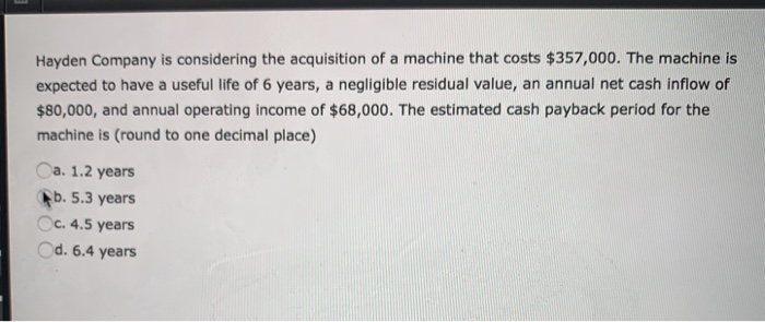 solved-hayden-company-is-considering-the-acquisition-of-a-chegg