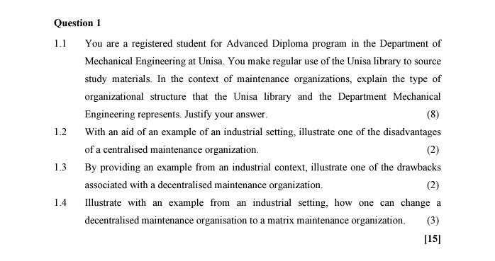 ADVANCED DIPLOMA IN MECHANICAL ENGINEERING UNISA REQUIREMENTS visual data 8