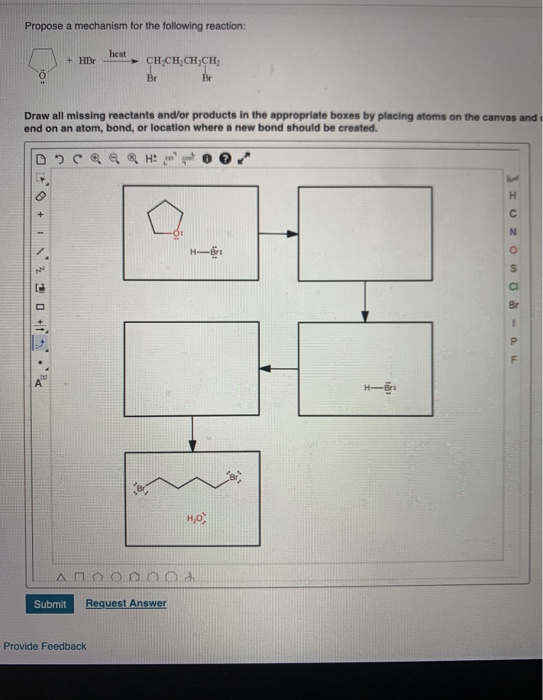 Solved Propose a mechanism for the following reaction: heat | Chegg.com