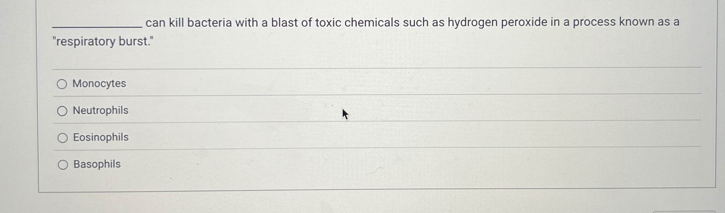 Solved can kill bacteria with a blast of toxic chemicals