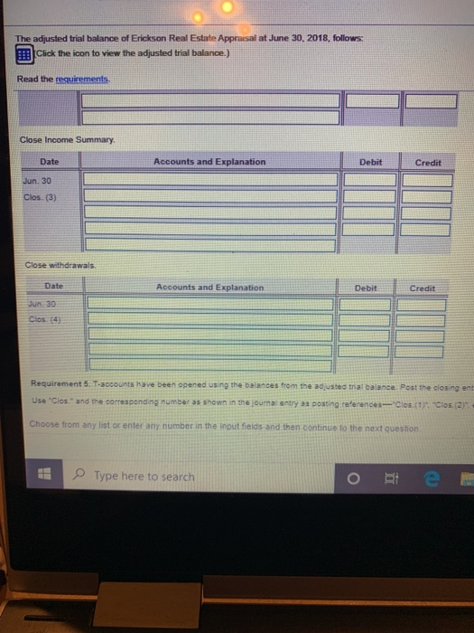 Solved Data Table Erickson Real Estate Appraisal Adjusted