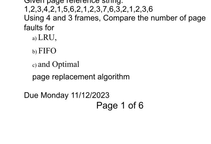 Solved 1,2,3,4,2,1,5,6,2,1,2,3,7,6,3,2,1,2,3,6 Using 4 and 3 | Chegg.com