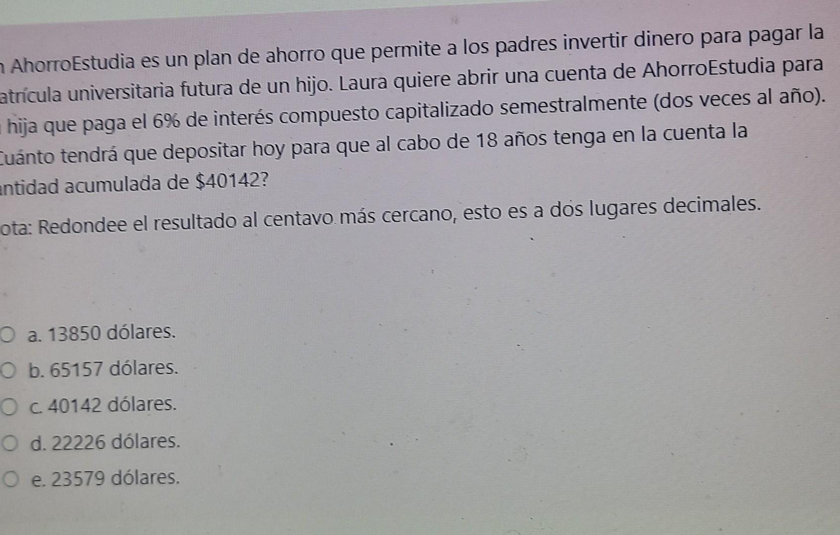 AhorroEstudia es un plan de ahorro que permite a los padres invertir dinero para pagar la atrícula universitaria futura de un