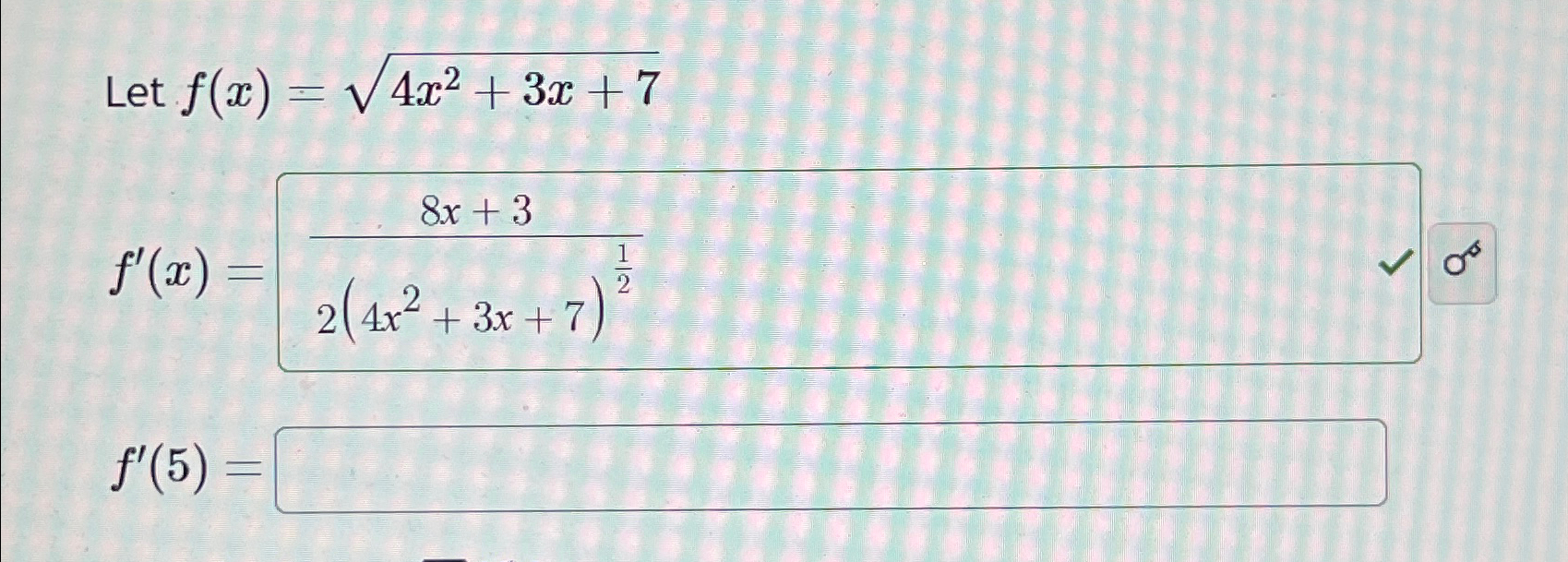 solved-let-f-x-4x2-3x-72f-x-8x-32-4x2-3x-7-12f-5-chegg
